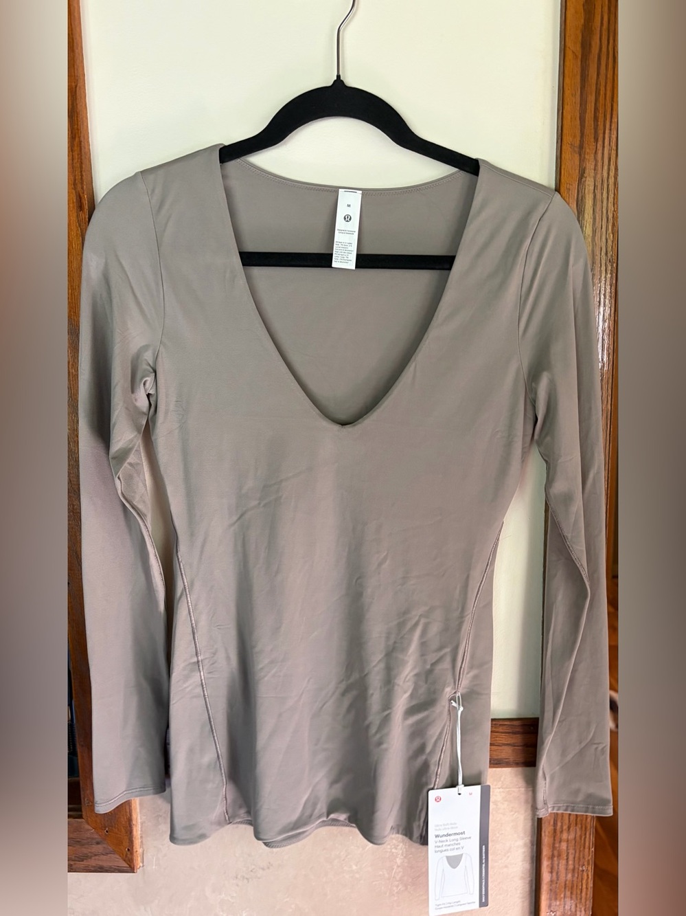 Lululemon Ultra Soft Nulu Wundermost V-Neck Long Sleeve- NWT
